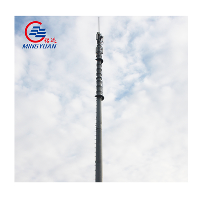 Menara Telekomunikasi Monopole Antena Galvanis Hot Dip 20m