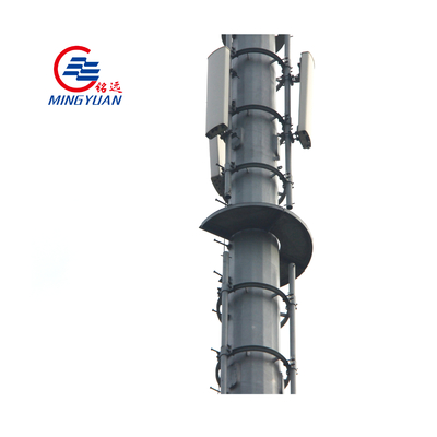 Menara Telekomunikasi Monopole Antena Galvanis Hot Dip 20m