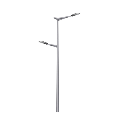 Tiang Lampu Jalan Galvanis 50ft 60ft Q235b Tiang Lampu Besi Cor