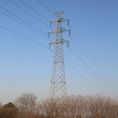 Menara Saluran Transmisi 220kv Sudut Galvanis, Menara Listrik Tegangan Tinggi 10m
