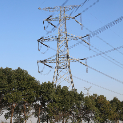 Menara Saluran Transmisi 220kv Sudut Galvanis, Menara Listrik Tegangan Tinggi 10m