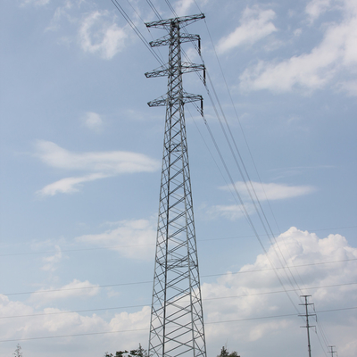 Galvanis Q235b Menara Listrik Saluran Listrik Menara Sudut Tegangan Tinggi