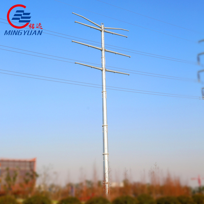 Tiang Utilitas Baja 70ft 11kv, Tiang Utilitas Listrik Oktagonal