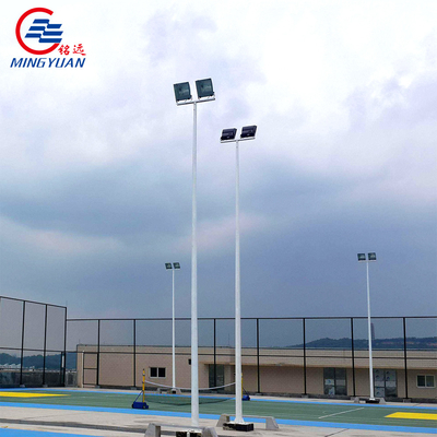30m 40m High Mast Light Pole Outdoor Solar LED Steel Untuk Stadium Dan Square Q235b