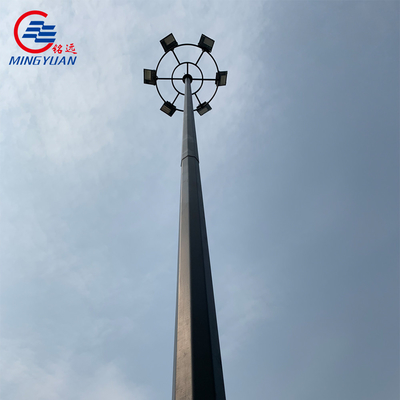 Conoid 55m All In One Smart Light Pole Dengan Cctv Untuk Luar Ruangan