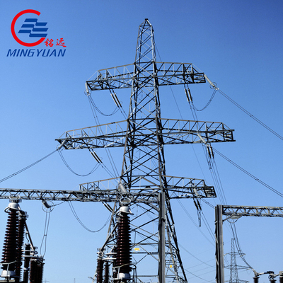 Menara Sirkuit Ganda Tegangan Tinggi 66 Kv Tegangan