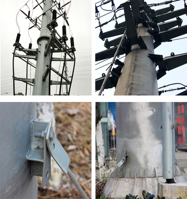 Menara Sirkuit Ganda Tegangan Tinggi 66 Kv Tegangan